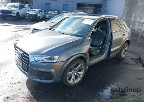 2016 Audi Q3 2.0T Premium Plus from USA, damaged, VIN WA1BFCFS5GR013330